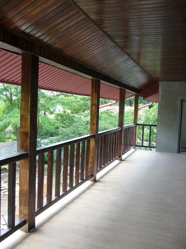 terasa din lemn